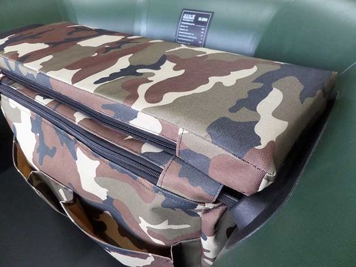 Мягкое сиденье длиной 80 см с сумкой-рундуком с карманами для лодки ПВХ
