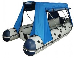 Палатка-тент для лодки Kolibri КМ-450DSL (камуфляж или серый)
