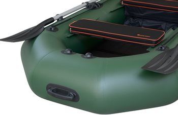 Мягкое сиденье-накладка на банку 83х20 см для лодки Колибри (черный, серый, оранж, синий)