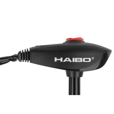 Электромотор Haibo WFT54DG носовой, 12В (для соленой воды), черный