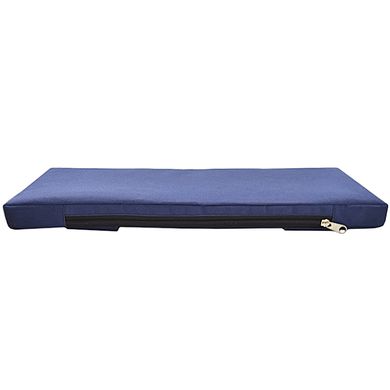 Мягкое сиденье-накладка на липучках для надувной лодки ПВХ (5*60*20 см)