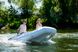 Килевая лодка Kolibri КМ-300DXL, алюм пайол (светло-серая, белая фурнитура)