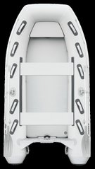 Килевая лодка Kolibri КМ-330DXL, airdeck (светло-серая, белая фурнитура)