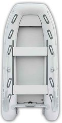 Килевая лодка Kolibri КМ-360DXL, airdeck (светло-серая, белая фурнитура)