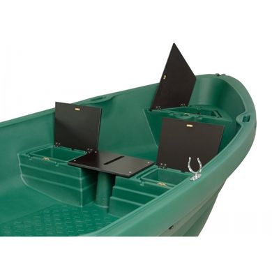 Корпусная лодка Riverday RKM-350 трехместная, из HDPE-RM, 3 цвета на выбор, дренажные пробки