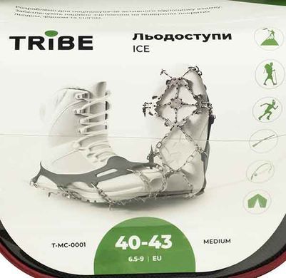 Ледоступы Tribe Ice T-MC-0001-M-black ледоходы