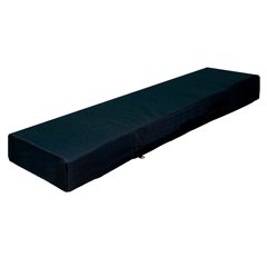 Высокое мягкое сиденье-накладка на липучках для надувной лодки ПВХ (10*80*20 см)