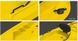 Корпусный каяк SeaFlo SF-1010, одноместный, открытый кокпит Sit-on-Top (желтый, красный)