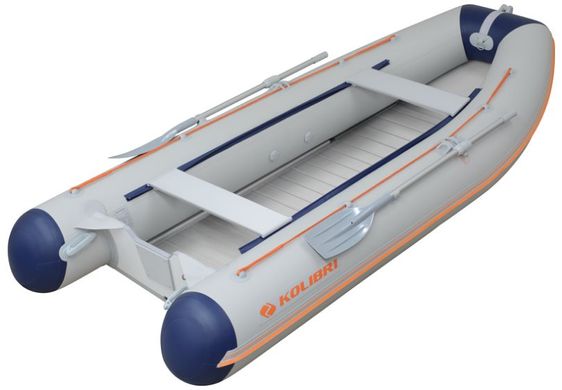 Килевая лодка Kolibri КМ-360DSL, алюм пайол