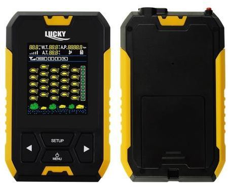 Эхолот Lucky FL218TPA-WT, два датчика, цветной дисплей