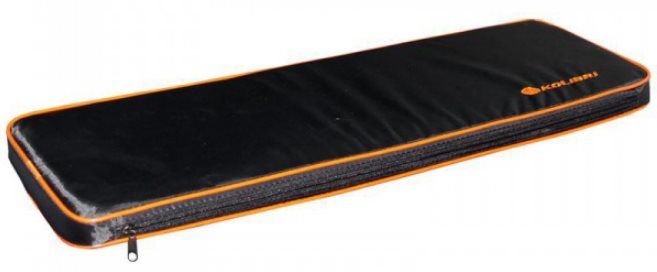 Мягкое сиденье-накладка на банку 65х20 см для лодки Колибри (черный, серый, оранж, синий)